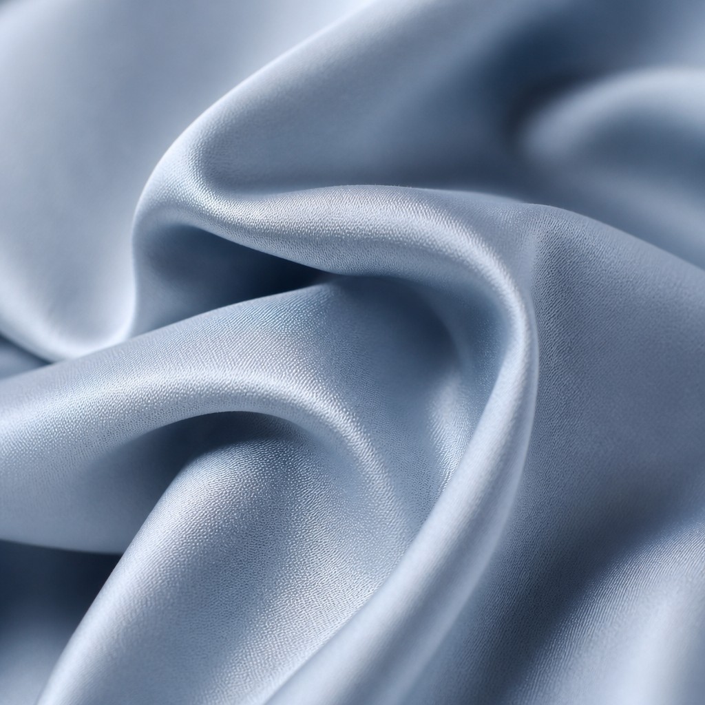 Tencel Modal shown as a finished hijab, hanging